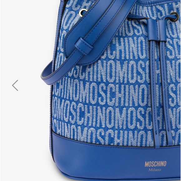 Moschino denim bucket bag - Picture 4 of 4
